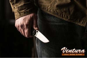 Can you Brandish a Fake Knife in California?